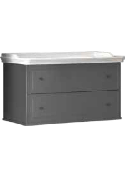 Art Deco Banyo Dolabı 100 cm (Boy Dolabı Dahil Değildir.) modelleri