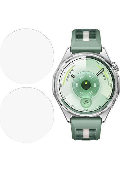 4 Adet Huawei Watch Gt 6 46MM Ekran Koruyucu Temperli Cam 2.5d Hd Saat Ekran Filmi (Yurt Dışından)