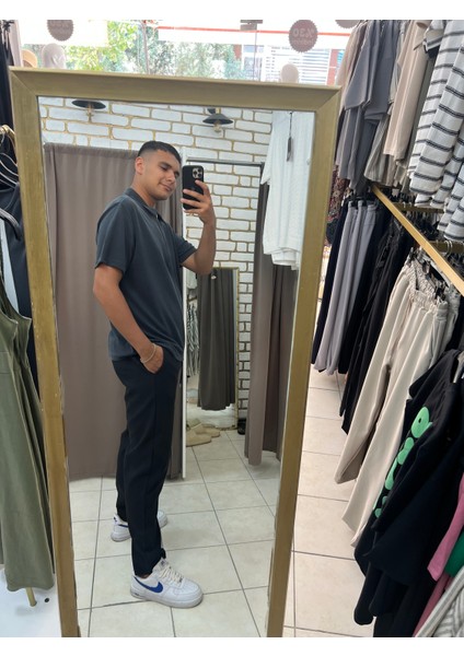 Modal Yakalı Fermuarlı Tshirt fiyatları