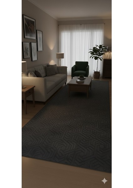 Armoni Kaymaz Tabanlı Makinada Yıkanabilir Halı indirimleri