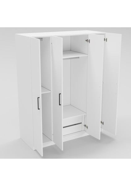 4 Kapaklı Elbise Dolabı 180X150X55CM 13102502 modelleri