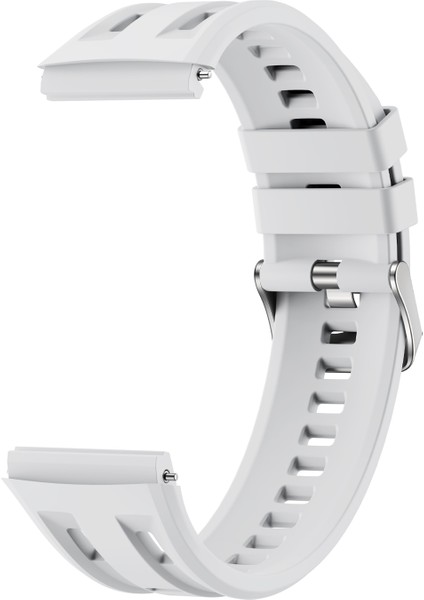 Huawei Watch GT 6 Pro 46mm Yedek Kayış Düz Renk Silikon Saat Kayışı (Yurt Dışından)