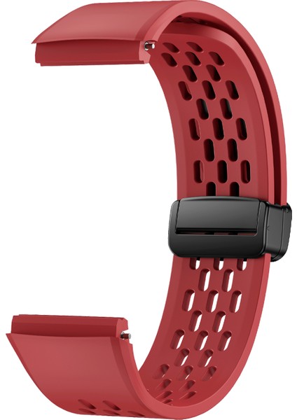 Huawei Watch Gt 6 Pro 46MM Manyetik Silikon Saat Kayışı Düz Renk Katlanır Tokalı Ayarlanabilir Kayış (Yurt Dışından) fiyatları