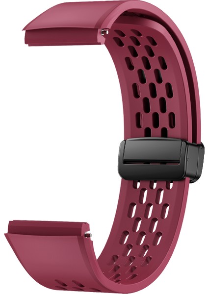 Huawei Watch Gt 6 Pro 46MM Manyetik Silikon Saat Kayışı Düz Renk Katlanır Tokalı Ayarlanabilir Kayış (Yurt Dışından) fiyatları