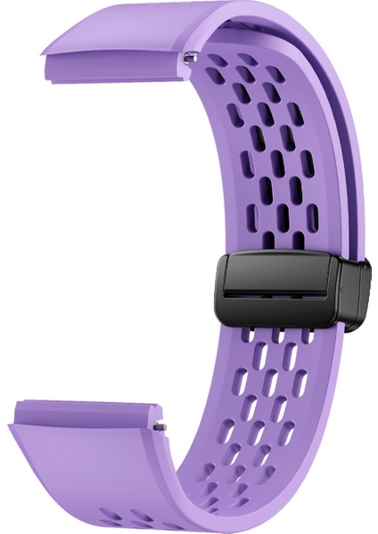 Huawei Watch Gt 6 Pro 46MM Manyetik Silikon Saat Kayışı Düz Renk Katlanır Tokalı Ayarlanabilir Kayış (Yurt Dışından) fiyatları