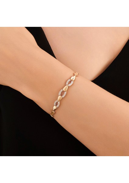 Altın Tasarım Bileklik - 14K