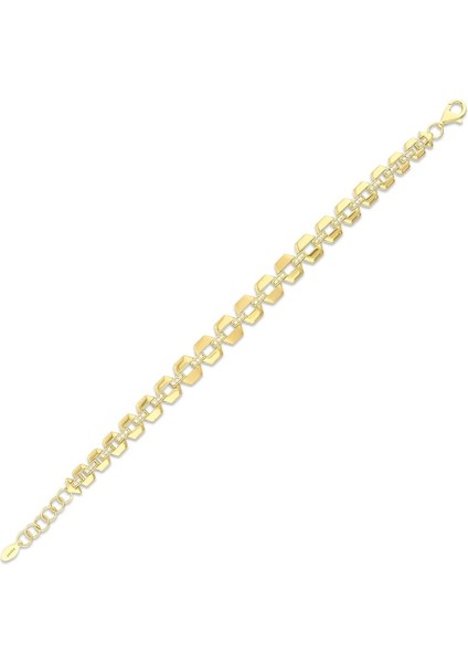 Altın Tasarım Bileklik - 14K