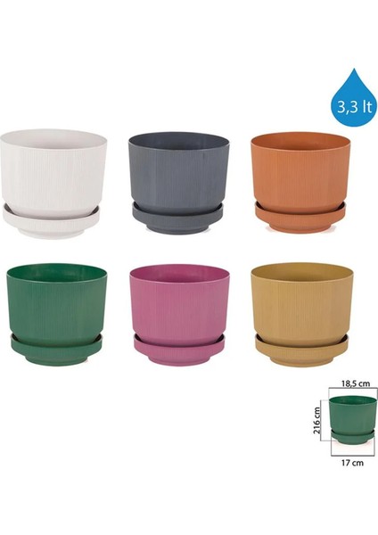 3no Saksı 3.3lt 1 Adet ROYALEKS-S282