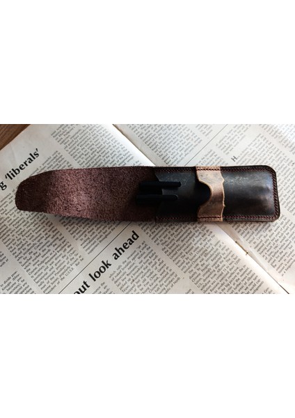 Crazy Gerçek Deri Özel Kalemleriniz Için Kalemlik ( 2*3 Kalem Için ) 27 cm \ 6 cm LMN22 fiyatları