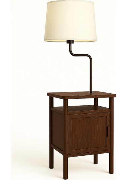 🕯️ Nuda Light Aura Dolaplı Lambader