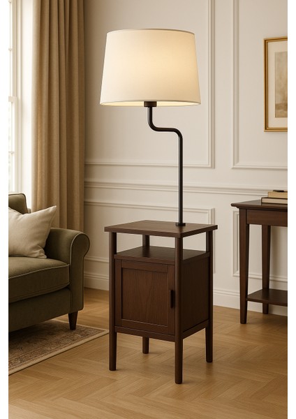 🕯️ Nuda Light Aura Dolaplı Lambader fiyatları