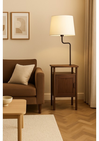 🕯️ Nuda Light Aura Dolaplı Lambader modelleri