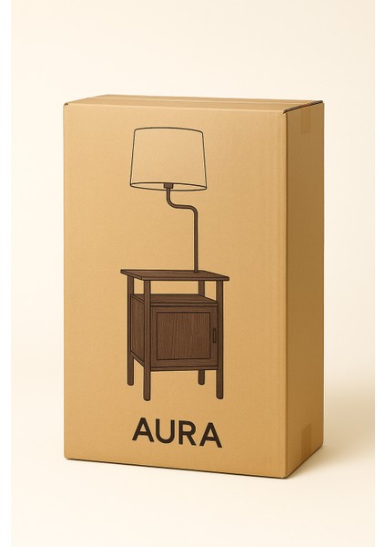 🕯️ Nuda Light Aura Dolaplı Lambader indirimleri