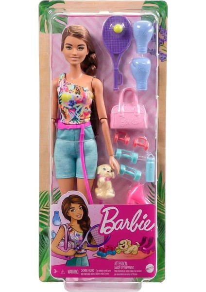 Bfs HKT91 Barbie Wellness - Spa Günü Kumral Bebek