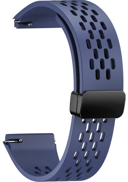 Huawei Watch Gt 6 Pro 46MM Manyetik Silikon Saat Kayışı Düz Renk Katlanır Tokalı Ayarlanabilir Kayış (Yurt Dışından)