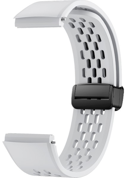 Huawei Watch Gt 6 Pro 46MM Manyetik Silikon Saat Kayışı Düz Renk Katlanır Tokalı Ayarlanabilir Kayış (Yurt Dışından) fiyatları