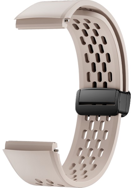 Huawei Watch Gt 6 Pro 46MM Manyetik Silikon Saat Kayışı Düz Renk Katlanır Tokalı Ayarlanabilir Kayış (Yurt Dışından) fiyatları