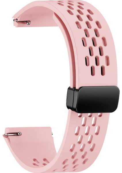 Huawei Watch Gt 6 Pro 46MM Manyetik Silikon Saat Kayışı Düz Renk Katlanır Tokalı Ayarlanabilir Kayış (Yurt Dışından)