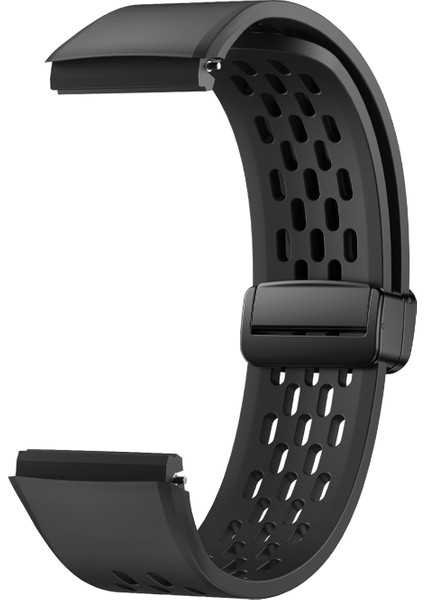 Huawei Watch Gt 6 Pro 46MM Manyetik Silikon Saat Kayışı Düz Renk Katlanır Tokalı Ayarlanabilir Kayış (Yurt Dışından) fiyatları