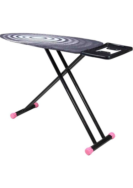 Uzun Ömürlü Ütü Masası – Geniş Ütüleme Yüzeyi, Yüksek Isıya Dayanıklı Örtü ve Etkili Buhar Geçişi, Dayanıklı Malzeme Kalitesi ve Pembe Ayak Tasarımı.” fırsatları