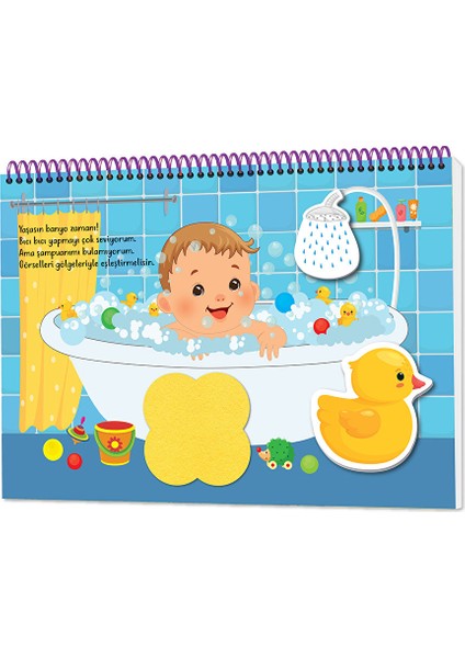 9-18 Ay Ilk Cırt Cırtlı - Keçeli Etkinlik Kitabım modelleri