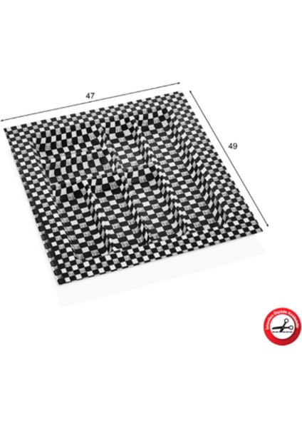Eco Modül Kaşıklık Damalı 47X49 ROYALEKS-ACERO-20123