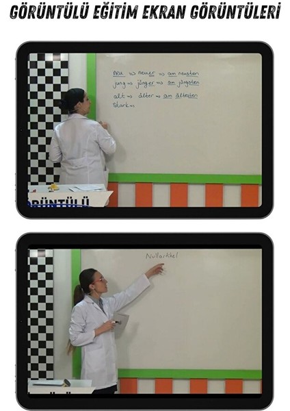 Herkese Almanca Öğreten Eğitim Seti (54 Saat Görüntülü Anlatım) indirimleri