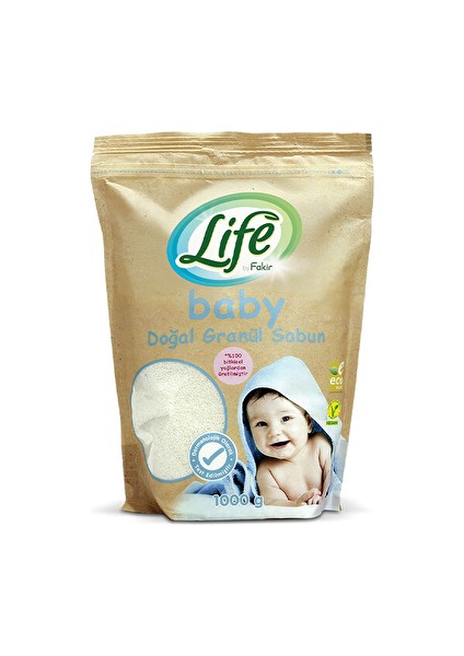 3 Adet Life By Fakir Baby Doğal Granül Sabun 1kg