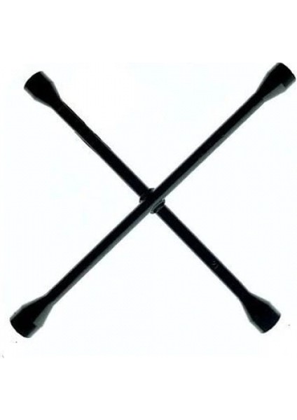 Dörtlü Bijon Anahtarı Krom Çelik Tam Profesyonel Lokmalı Bijon Tüm Araçlar Içindir (5324)