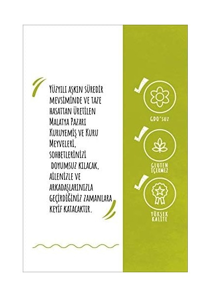 Malatya Pazarı Murat Palancı Kavrulmuş Hint Fistik (Kaju) 115 gr modelleri