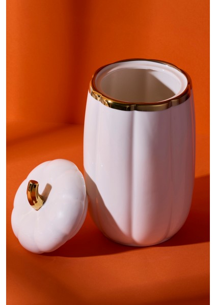 Kabak Porselen L Kapaklı Kavanoz 23X12.4 cm fiyatları