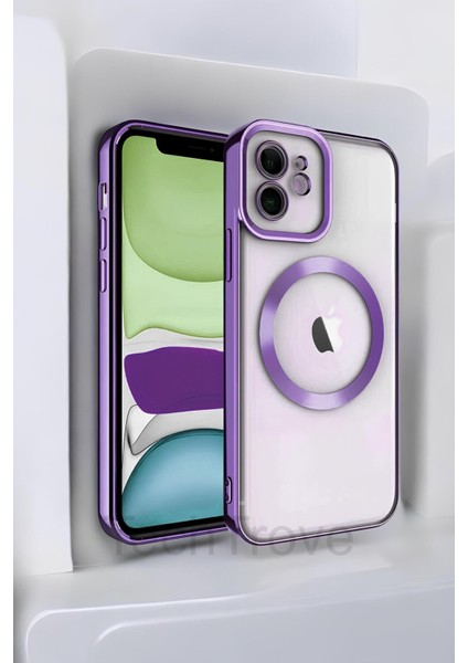 iPhone 12 Kılıf Kamera Korumalı Sararma Yapmaz Magsafe Şarj Özellikli A++ Kalite Kapak