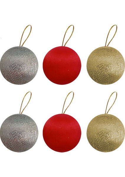 4 Adet Kika A Ağaç Süsleme Topları 4 cm 6'lı fiyatları