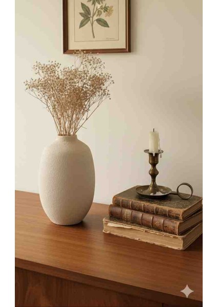 Dokulu Dekoratif Vazo