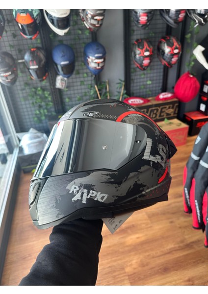 Rapid 2 Circle Kask (Gümüş Vizör Hediyeli) fiyatları