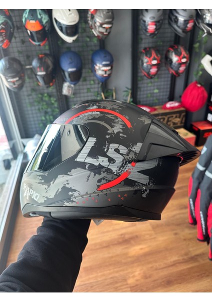 Rapid 2 Circle Kask (Gümüş Vizör Hediyeli)