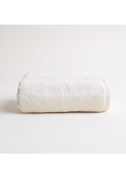 %100 Pamuk | Velune Banyo Havlusu | Kırık Beyaz | 50X85 | Otel Serisi
