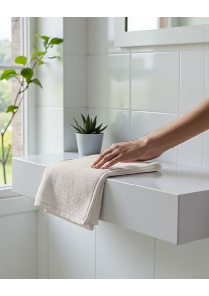 %100 Pamuk | Velune Banyo Havlusu | Kırık Beyaz | 50X85 | Otel Serisi fiyatları