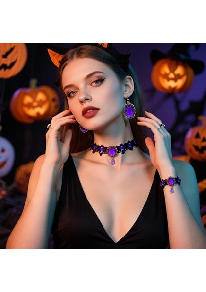 Gotik Retro Punk Kolye Örgü Boyunluk Klavikula Zri Kadın (Yurt Dışından) fiyatları