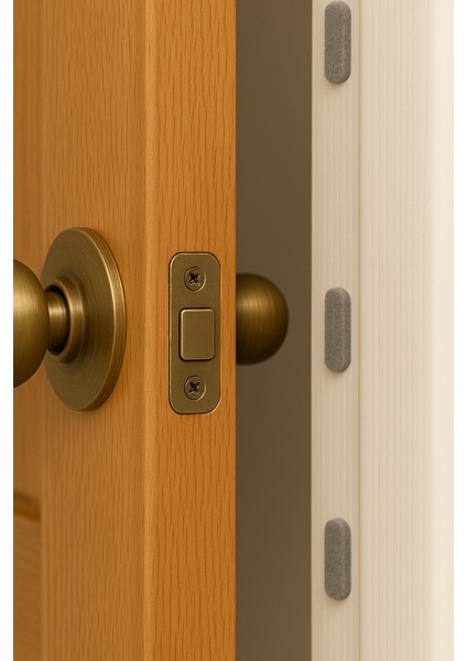 30'lu Yapışkanlı Gri Eva Dolap Çekmece Kapağı Ses Stoperi Tamponu Koruyucu Engelleyici 22 mm Oval modelleri