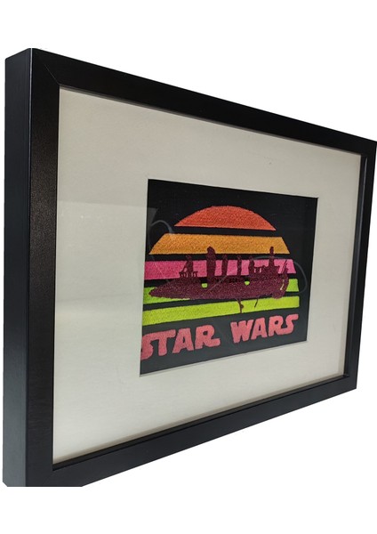 Star Wars 6 - Uv LED Li Neon Nakış Işlemeli 21X30 cm fiyatları