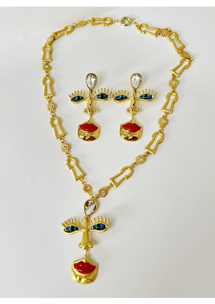 Göz Kirpikleri, Burun ve Büyük Kırmızı Dudaklar Için Küpe (Yurt Dışından) indirimleri