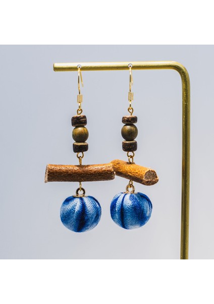 Yeni Çin Tarzı Batik Küpe El Yapımı Yırtık Etek (Yurt Dışından)