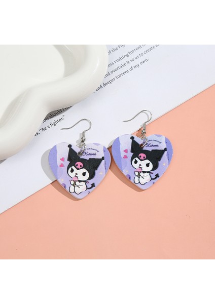 Tianzerun, Cilalı Ahşap Kalp Şeklinde Küçük Tahta Parçalar, Kadınlar Için (Yurt Dışından)