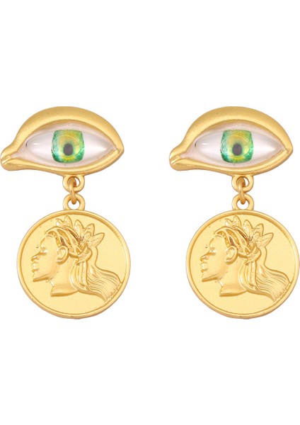 Göz Mizaç Uyumlu Hafif Lüks Tasarım Küpeler (Yurt Dışından)