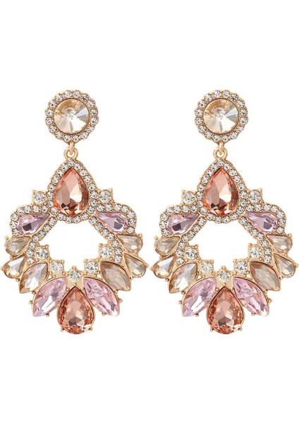 Alaşım Elmaslı Küpe (Yurt Dışından)