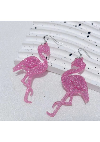 Parıltılı Akrilik Sevimli Flamingo (Yurt Dışından) fırsatları