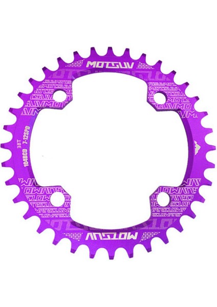 Aynakol 104BCD Dağ Dar Yuvarlak Tekerlek 38T (Yurt Dışından)