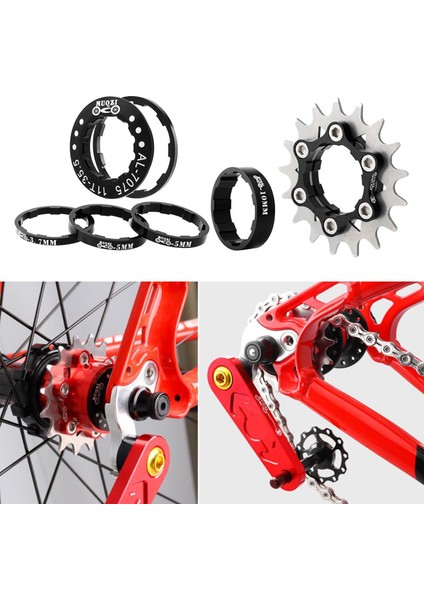 Çelik Tek Hıı Dişli Dişlisi 17T Adapt 7-10S (Yurt Dışından) modelleri