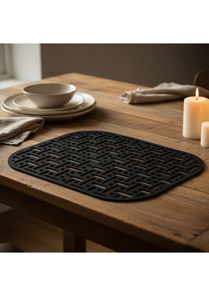 2 Adet Dikdörtgen Keçe Amerikan Servis 33X44-DESENLI Amerikan Servis indirimleri